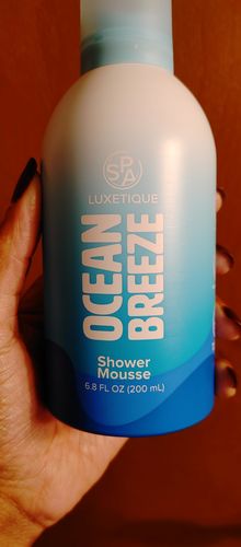 Customer photo review of Ocean Breeze Shower Mousse