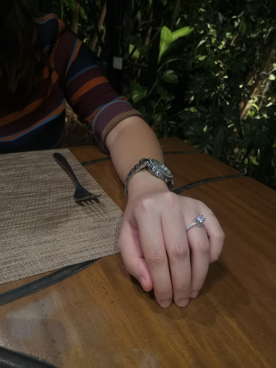 Customer photo review of 1ct Royal Crown Engagement Ring
