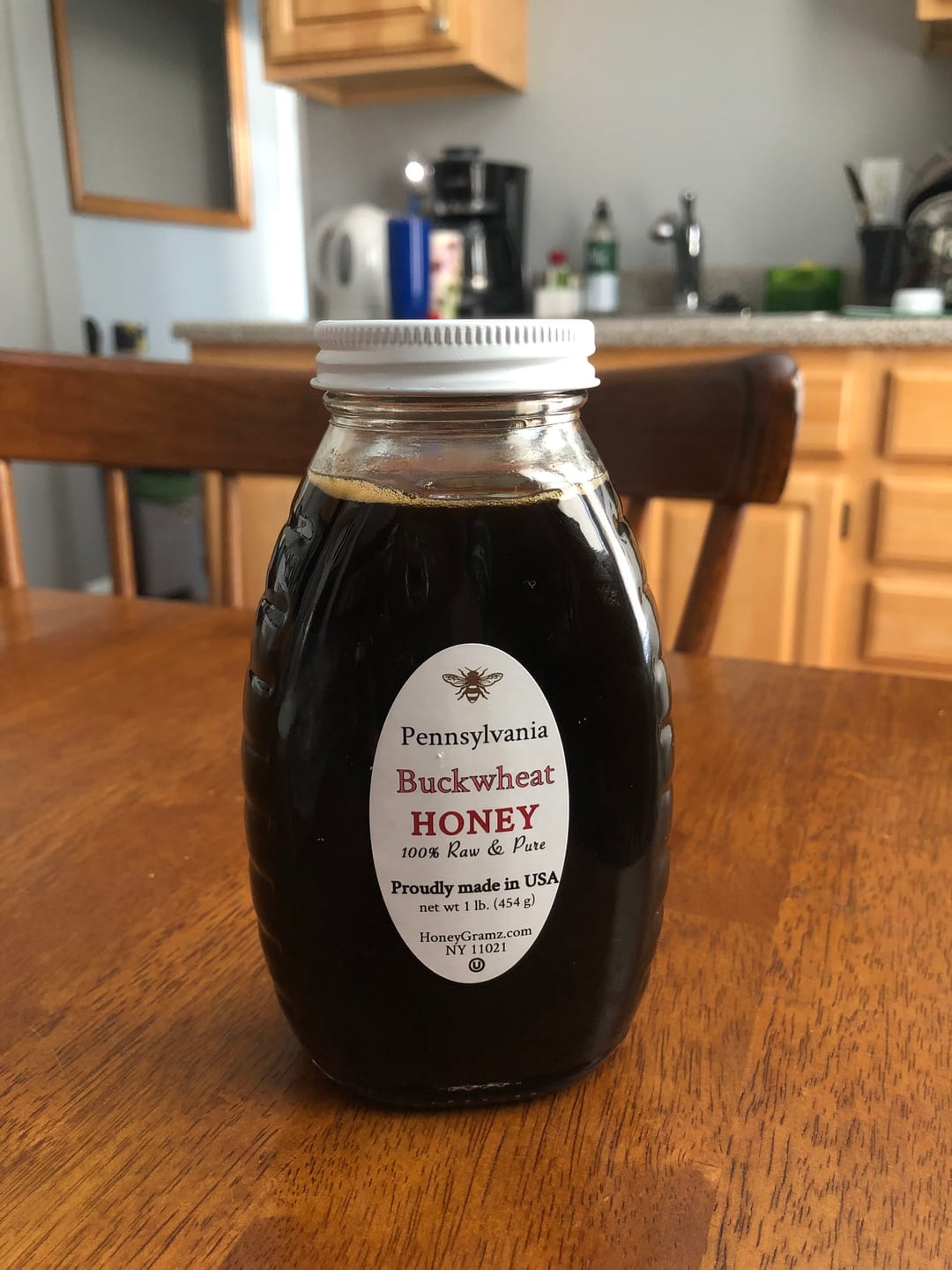 Customer photo review of Buckwheat Honey