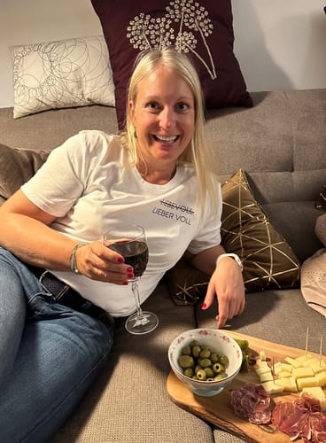 Customer photo review of Zu Vino sag ich nie no - Premium Shirt Herren