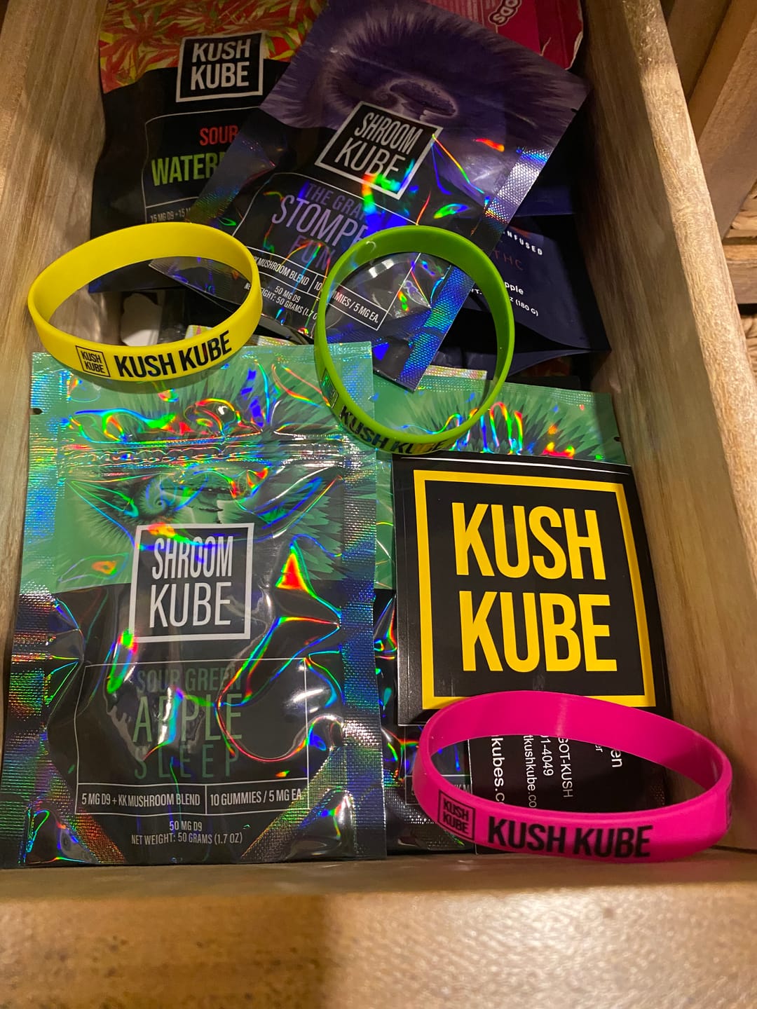 Customer photo review of Sour Watermelon - 10 Gummy Pack