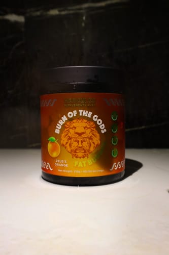 Customer photo review of Burn of the Gods - Fat Burner