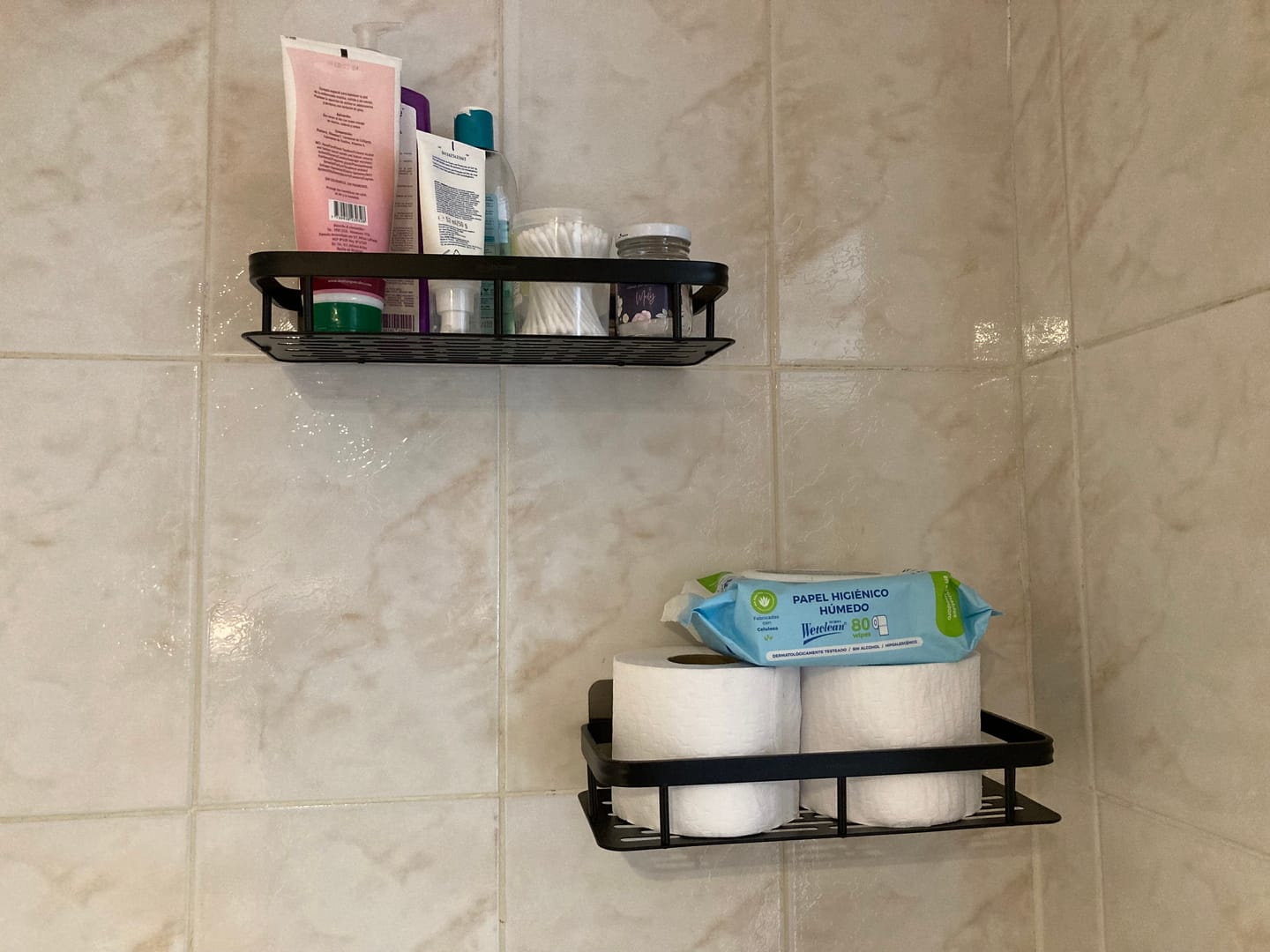 Customer photo review of Estante Organizador Winsen de Aluminio Milhome