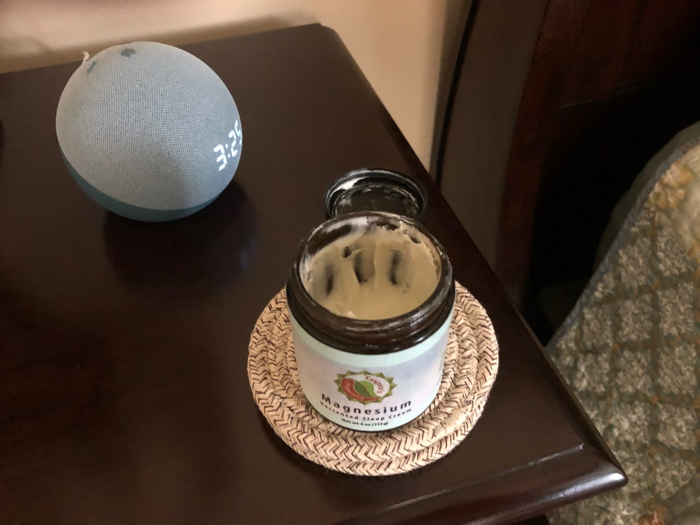 Customer photo review of Magnesium Unscented Sleep Cream