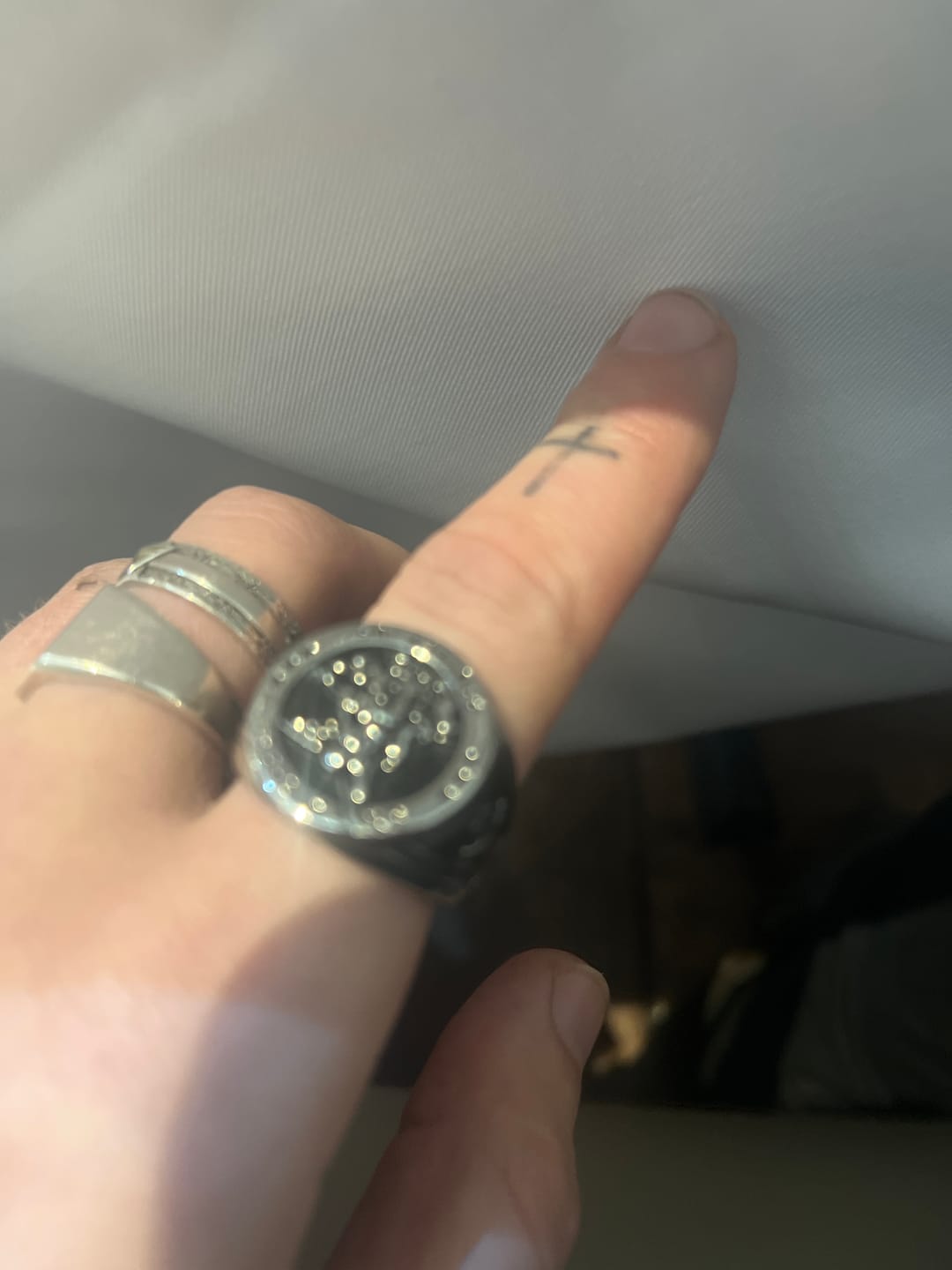 Customer photo review of ST. MICHAELS. - SILVER