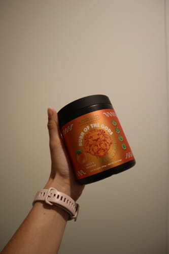 Customer photo review of Burn of the Gods - Fat Burner