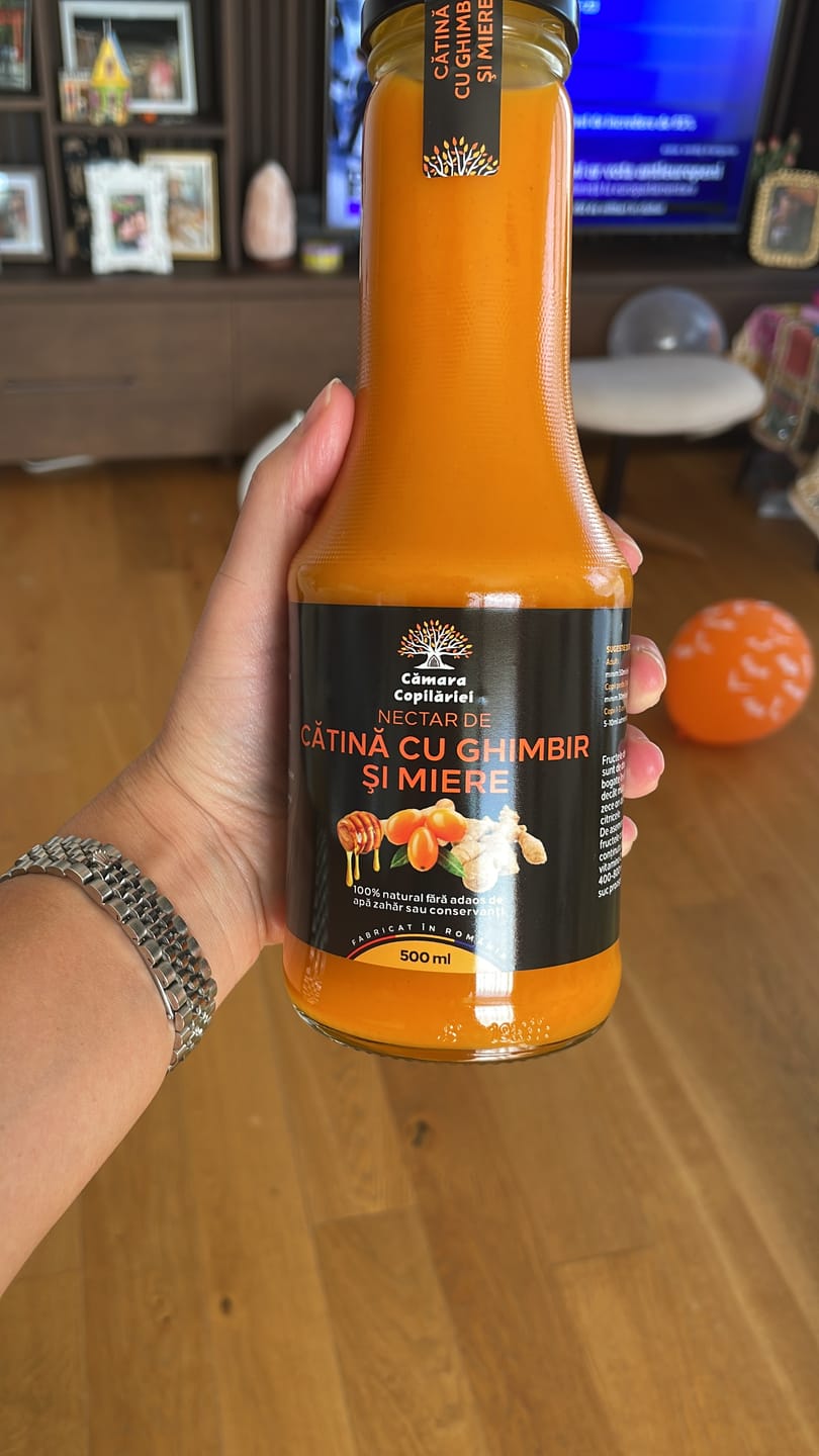 Customer photo review of Nectar de Cătină cu Miere și Ghimbir - 500ml