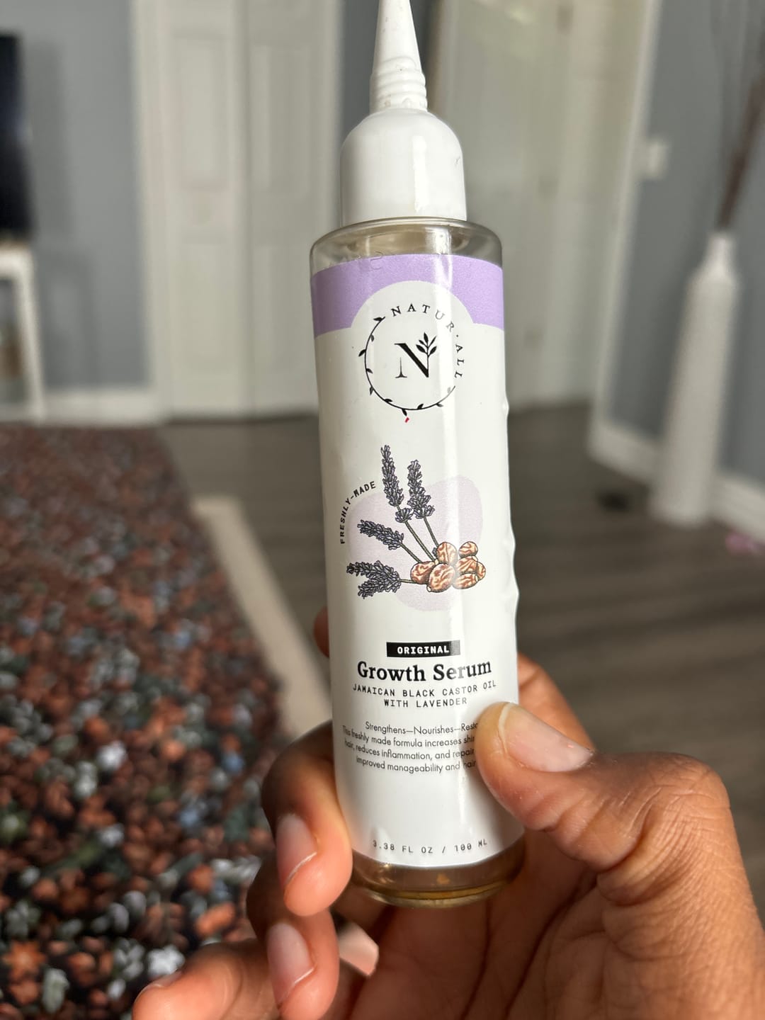 Customer photo review of Hydrating Oil Blend