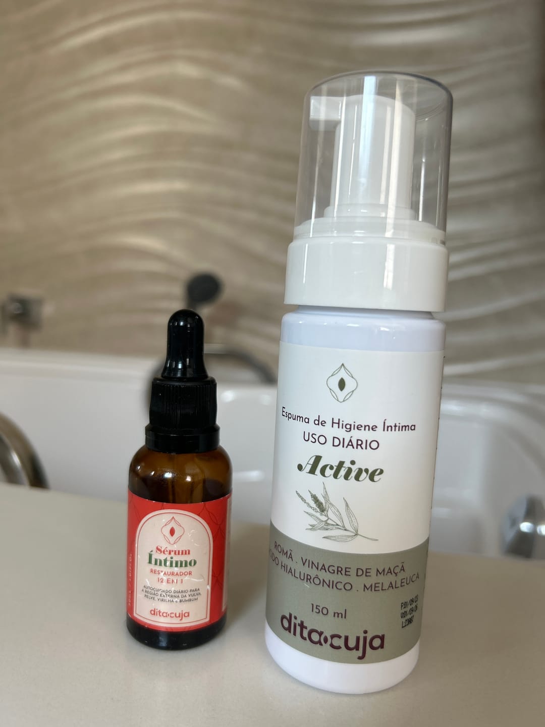 Customer photo review of Sérum Íntimo Regenerador 12 em 1