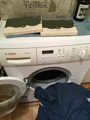 Customer photo review of Laundry Detergent Eco-Sheets™