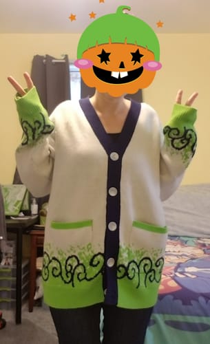 Customer photo review of Pirate Hunter Wano Cardigan V2