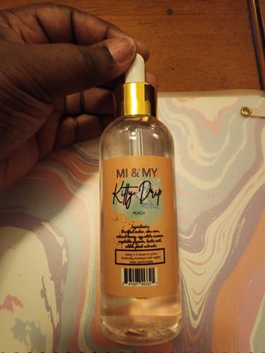 Customer photo review of Kitty Drip Peach