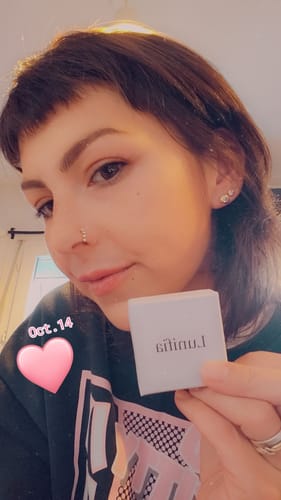 Customer photo review of Le vrai piercing Amalya