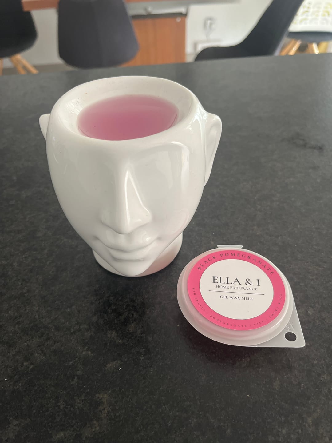 Customer photo review of Black Pomegranate Gel Melt