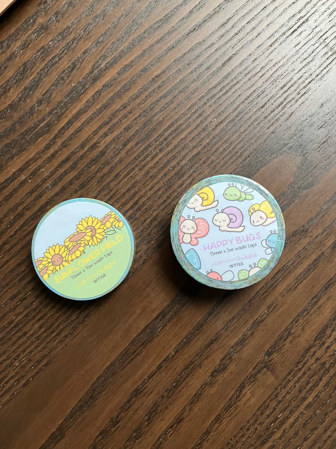 Customer photo review of Sunflower Critters Washi Tape (Set of 2)