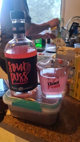 Customer photo review of Sour Puss Mixed 6-Pack + Hoodie