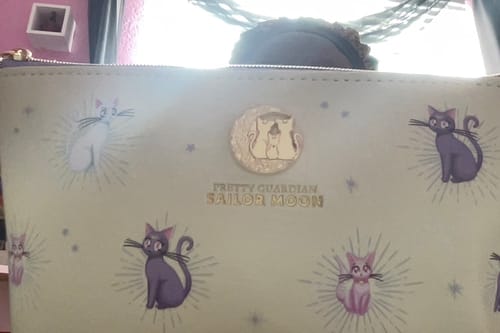 Customer photo review of Sailor Moon Multipurpose Pouch - Luna, Artemis & Diana