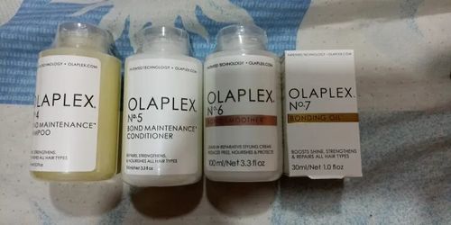 Customer photo review of OLAPLEX Nº.4 BOND MAINTENANCE SHAMPOO - 100 ML