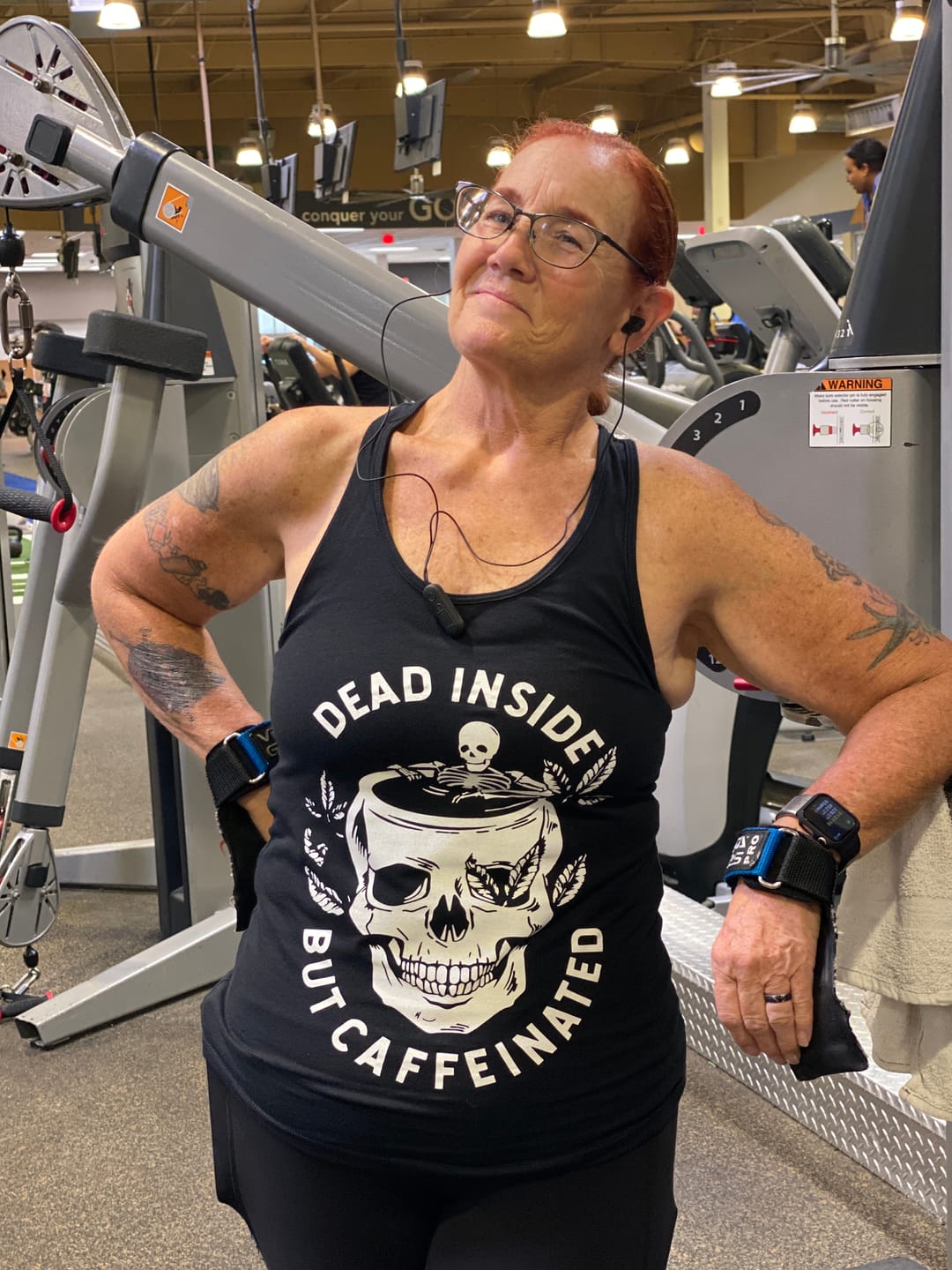 Customer photo review of Dead Inside But Caffeinated