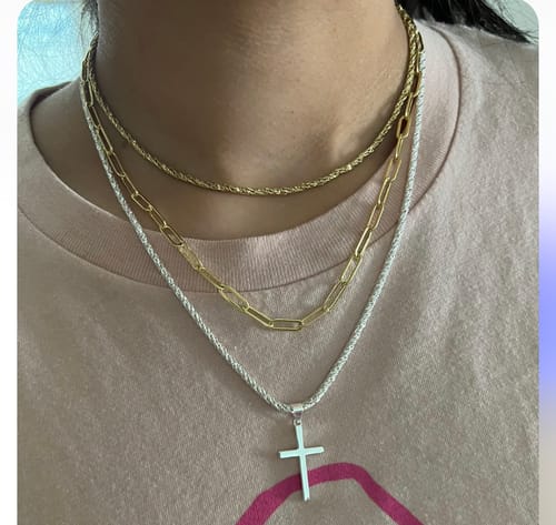 Customer photo review of Jules Necklace