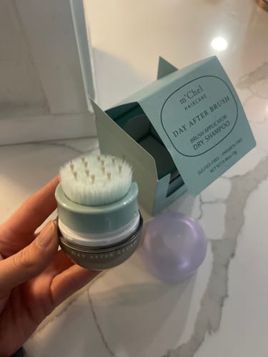 Customer photo review of Day After Brush Clean Dry Shampoo