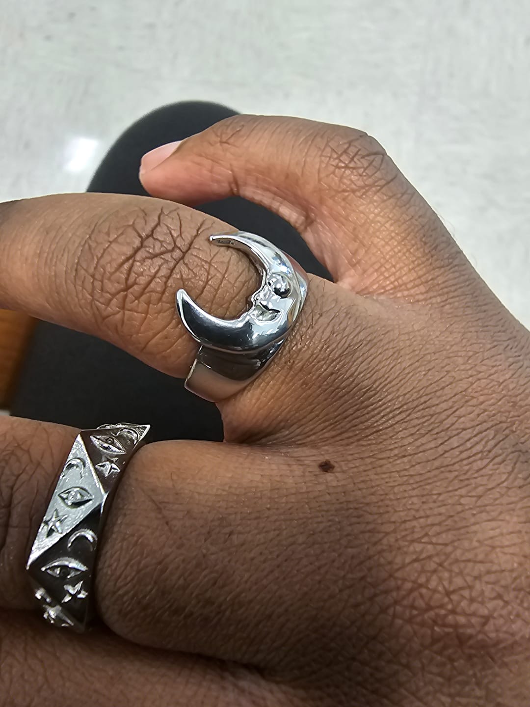 Customer photo review of LUNA THE LUNATIC LUNAR RING