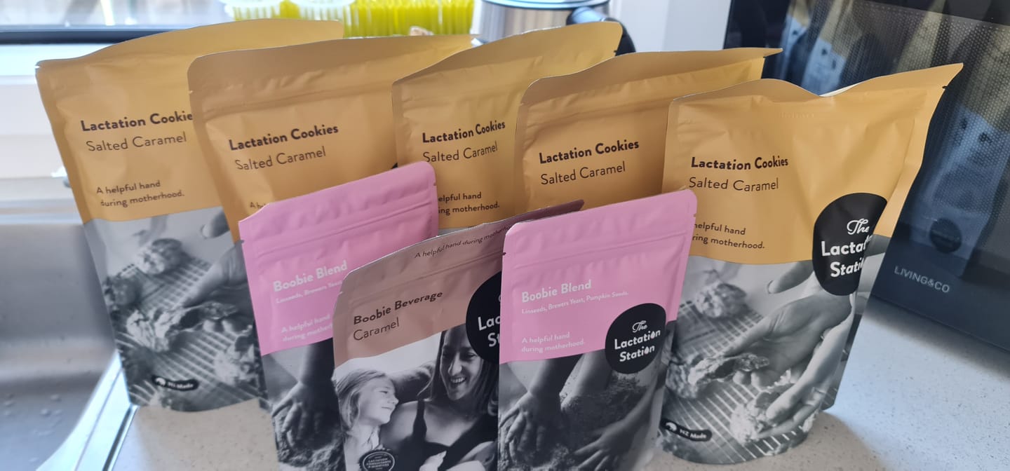 Customer photo review of Salted Caramel Lactation Cookies