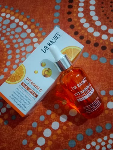 Customer photo review of Dr Rashel Vitamin C Brightening & Anti Aging Face Serum - 50ml