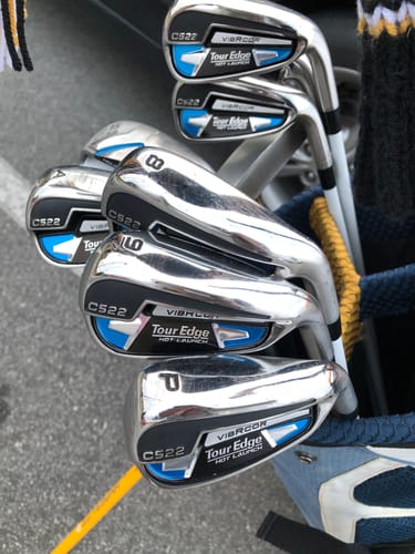 Customer photo review of Certified Pre-Owned Tour Edge Hot Launch C522 Irons