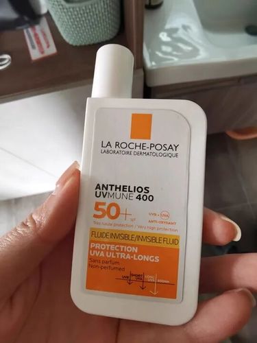 Customer photo review of BLOQUEADOR SOLAR La Roche-Posay Anthelios Shaka Fluid SPF 50 - 50 ML