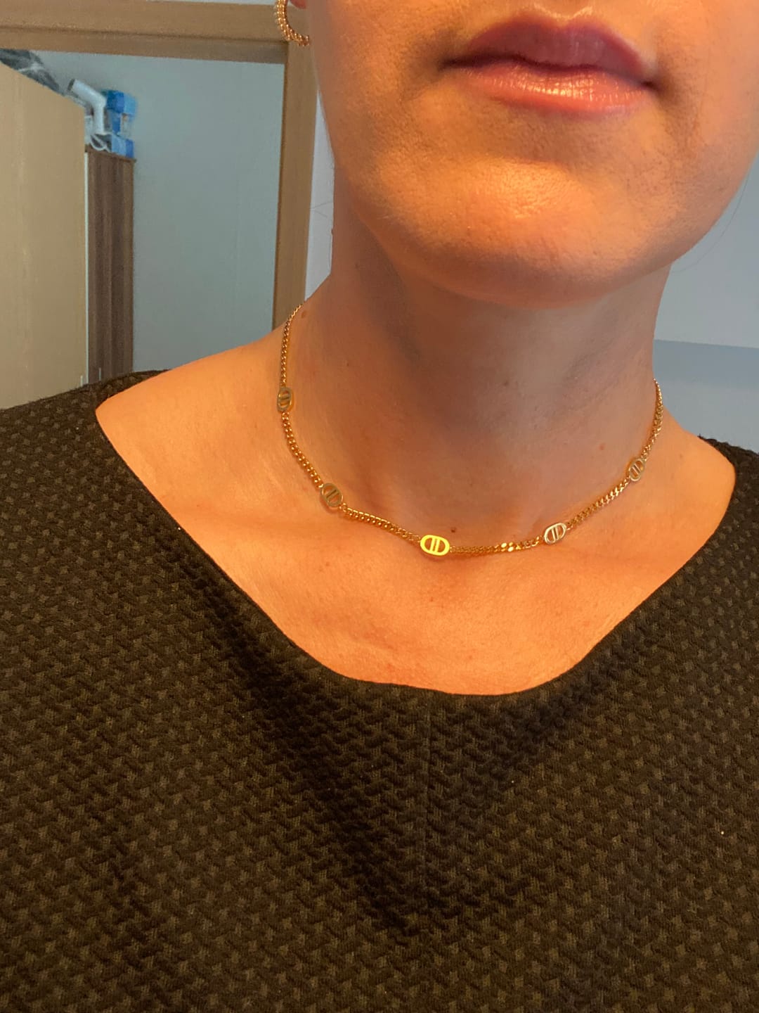 Customer photo review of Five Prestige Halskette | 18K vergoldet