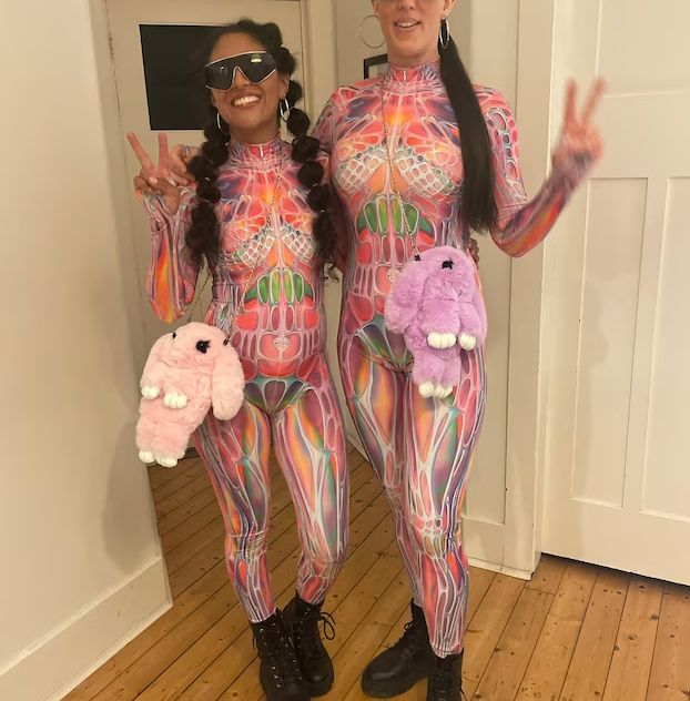 Customer photo review of Pink Morph Costume