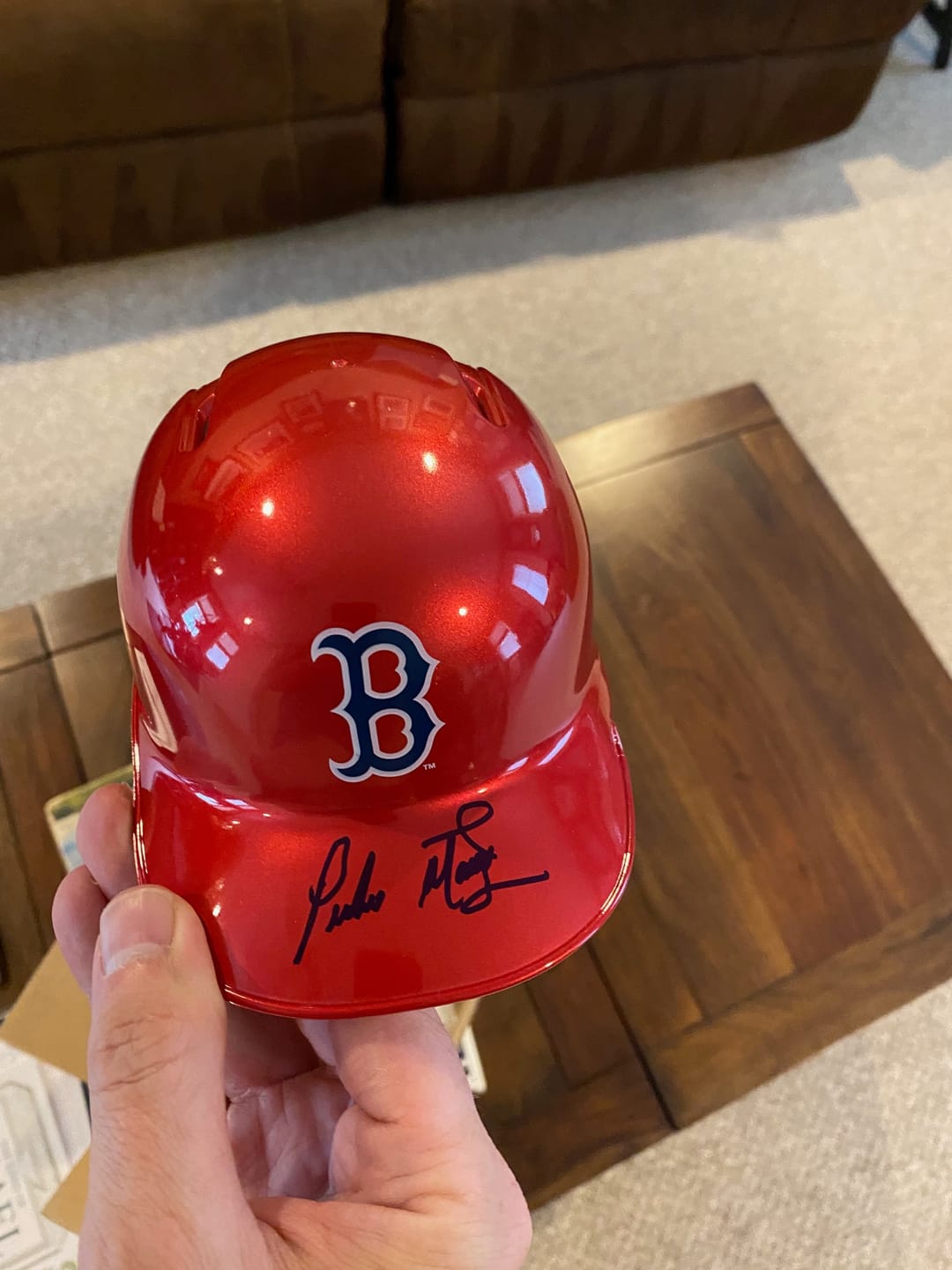 Customer photo review of Pedro Martinez Autograph Signing