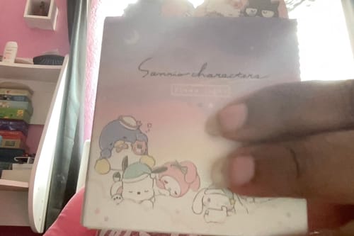 Customer photo review of Sanrio Characters Sticky Notes Set - Sleep Tight