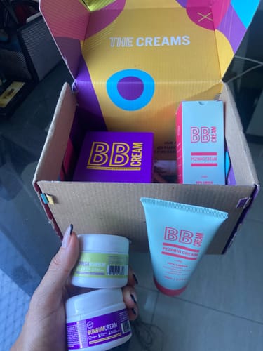 Customer photo review of BUMBUM CREAM + KIT TRAVEL SIZE GRÁTIS