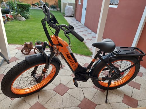 Customer photo review of Lankeleisi MG600 Plus 1000W Bafang Motor 26" Fat Bike All Terrain Electric Bike 48V 20Ah Samsung Battery
