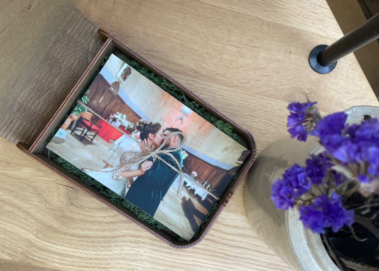 Customer photo review of 4 x 6 yoga photo box