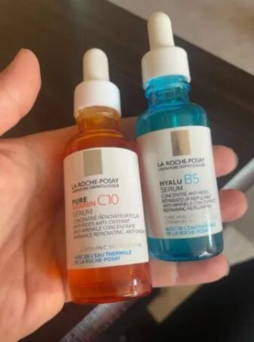 Customer photo review of SERUM La Roche-Posay - Acido hialuronico B5 - 30 ML