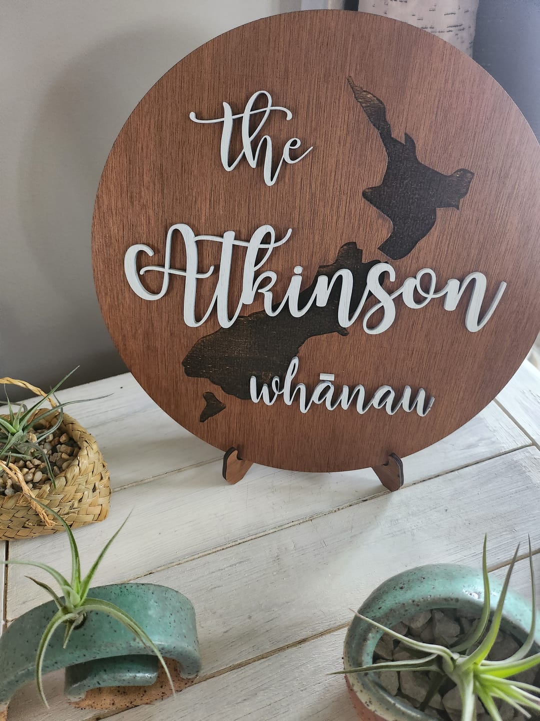 Customer photo review of NZ Family Name Round