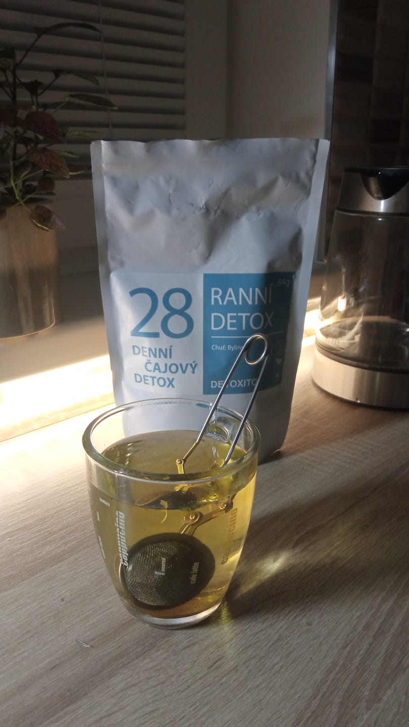 Customer photo review of Ranní Detoxikační čaj (28 denní)