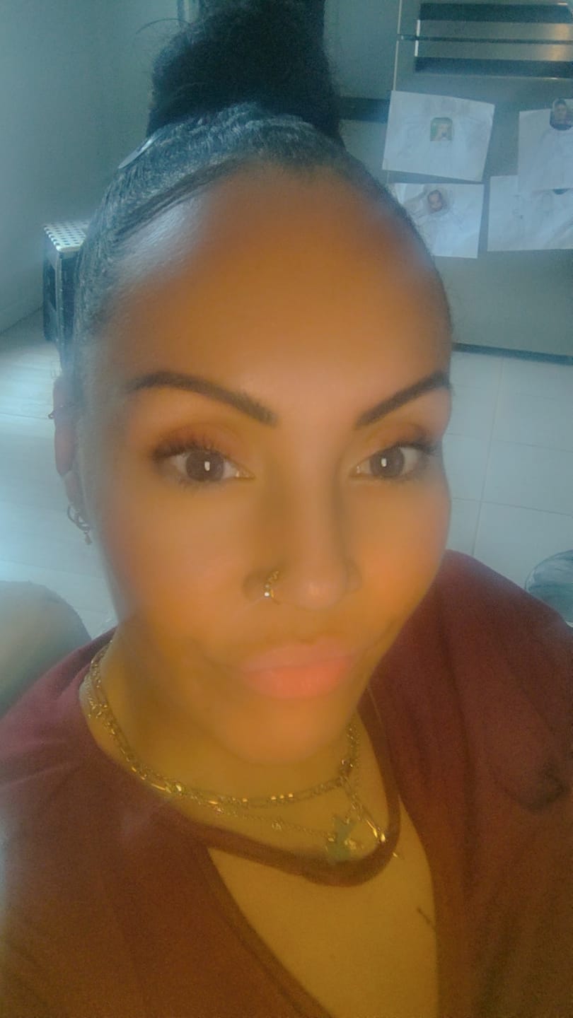 Customer photo review of Le vrai piercing Amalya
