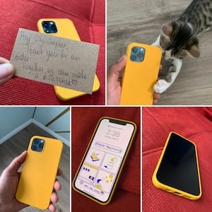 Customer photo review of Eco-Friendly 100% Biodegradable iPhone Case