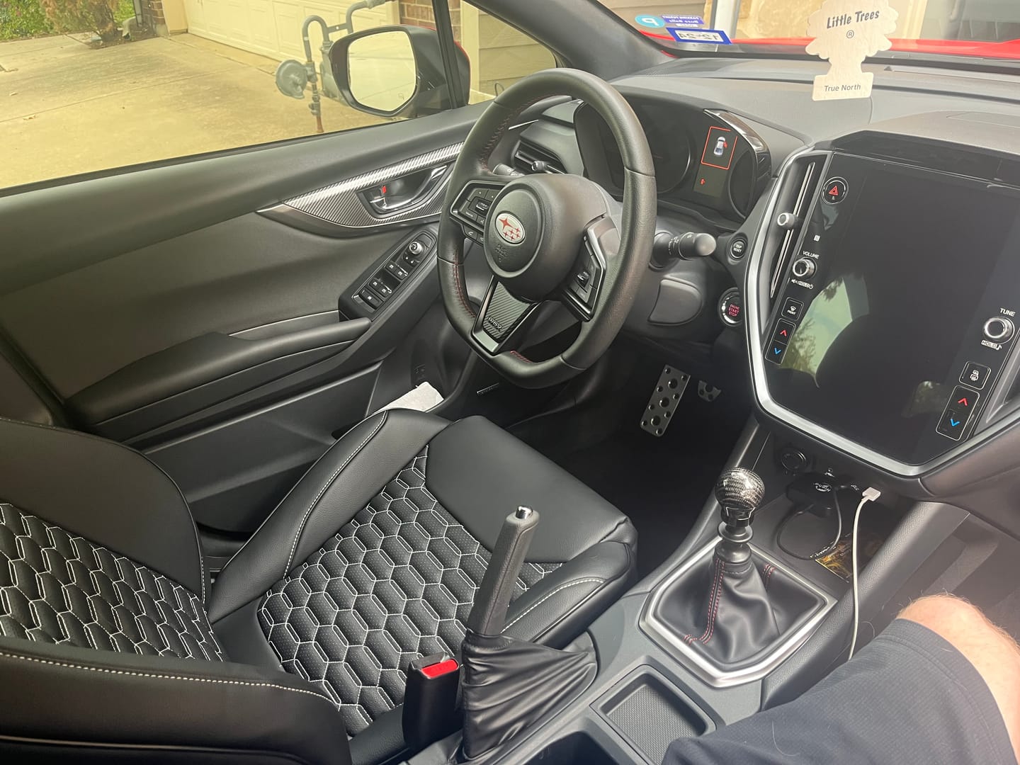 Customer photo review of 2022+ Subaru WRX Premium Custom Seat Covers