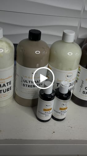 Customer video review of Wash Day Kit