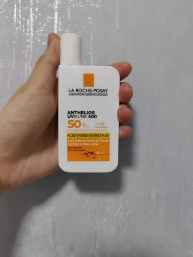 Customer photo review of BLOQUEADOR SOLAR La Roche-Posay Anthelios Shaka Fluid SPF 50 - 50 ML
