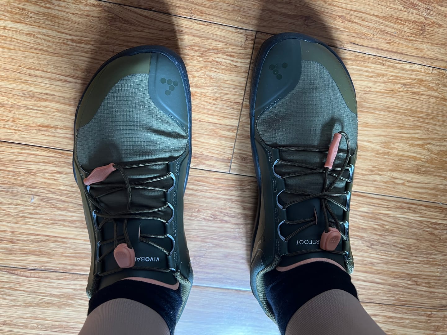 Customer photo review of Vivobarefoot Primus Trail III All Weather FG Womens Dark Olive