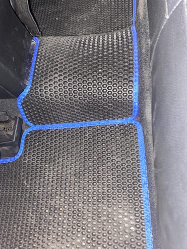 Customer photo review of Dywaniki samochodowe na zamówienie