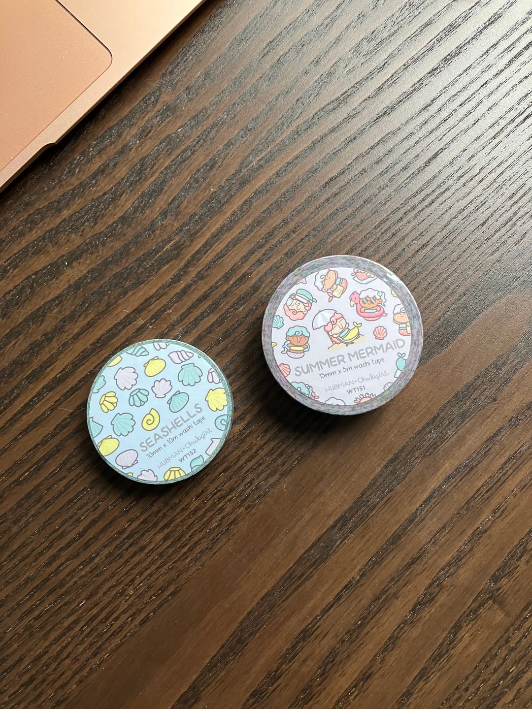 Customer photo review of Summer Mermaids Washi Tape (Set of 2)