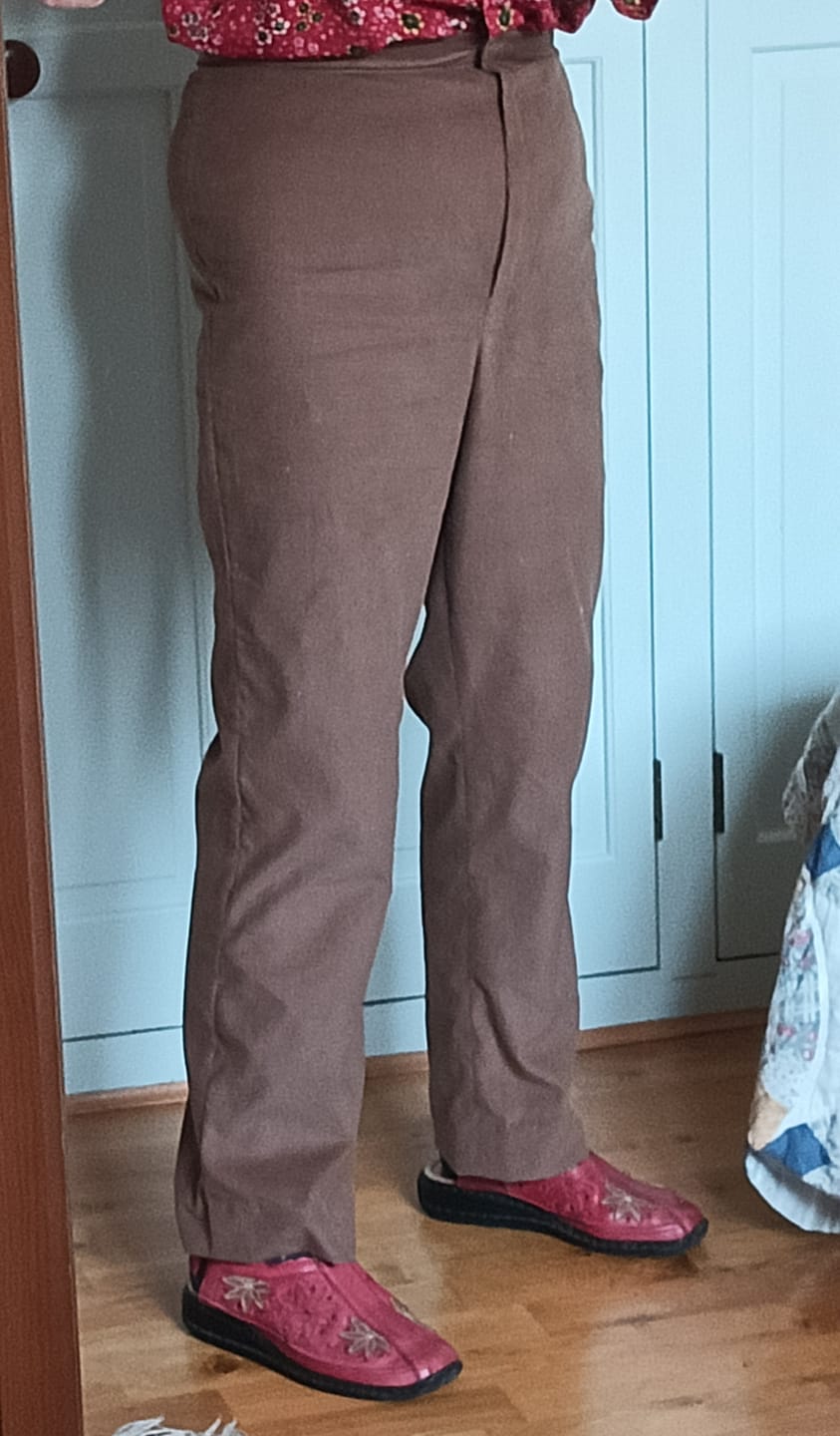 Customer photo review of Plain Needlecord Fabric