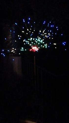 Customer photo review of Ledsen™ Firework - Solcelle LED Udendørs Eventyrlys